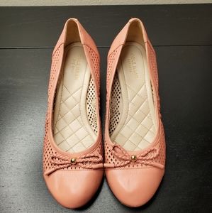 Cole Haan Leather Wedge 6.5B